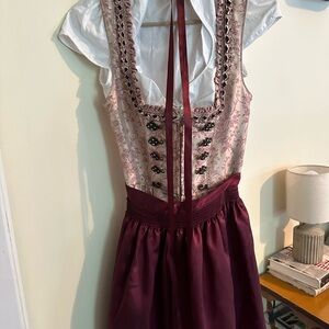 Authentic Krueger DIRNDL dress Size 34 Oktoberfest 🇩🇪
